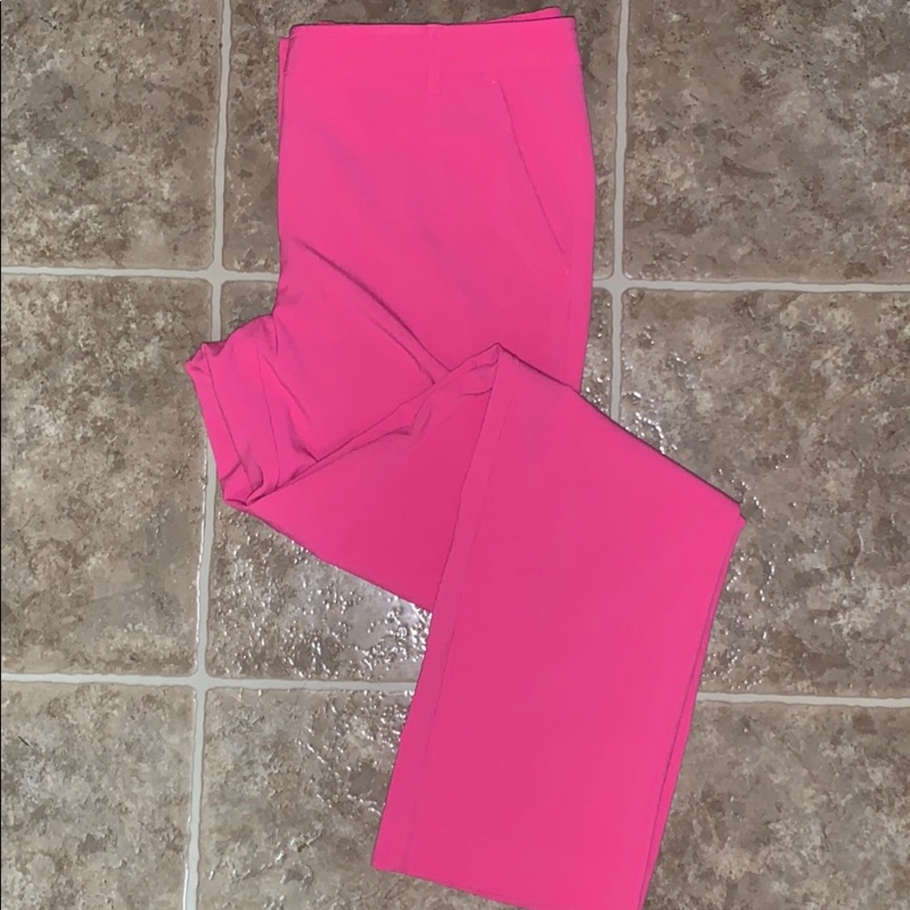 Hot Pink Trousers • Size 8